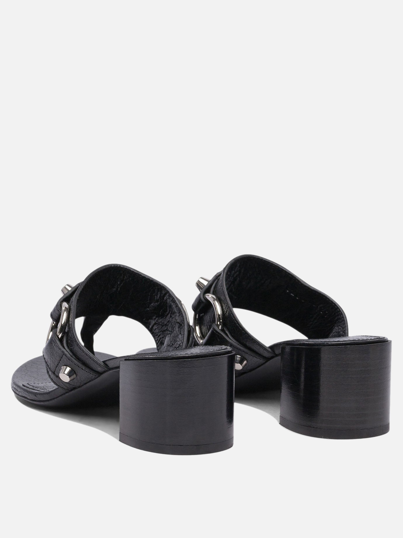 Heeled sandals 100% lamb leather - 100% leather  Black - Balenciaga Women | PDP | VIETTI Online Store | Zoom-Modal_4
