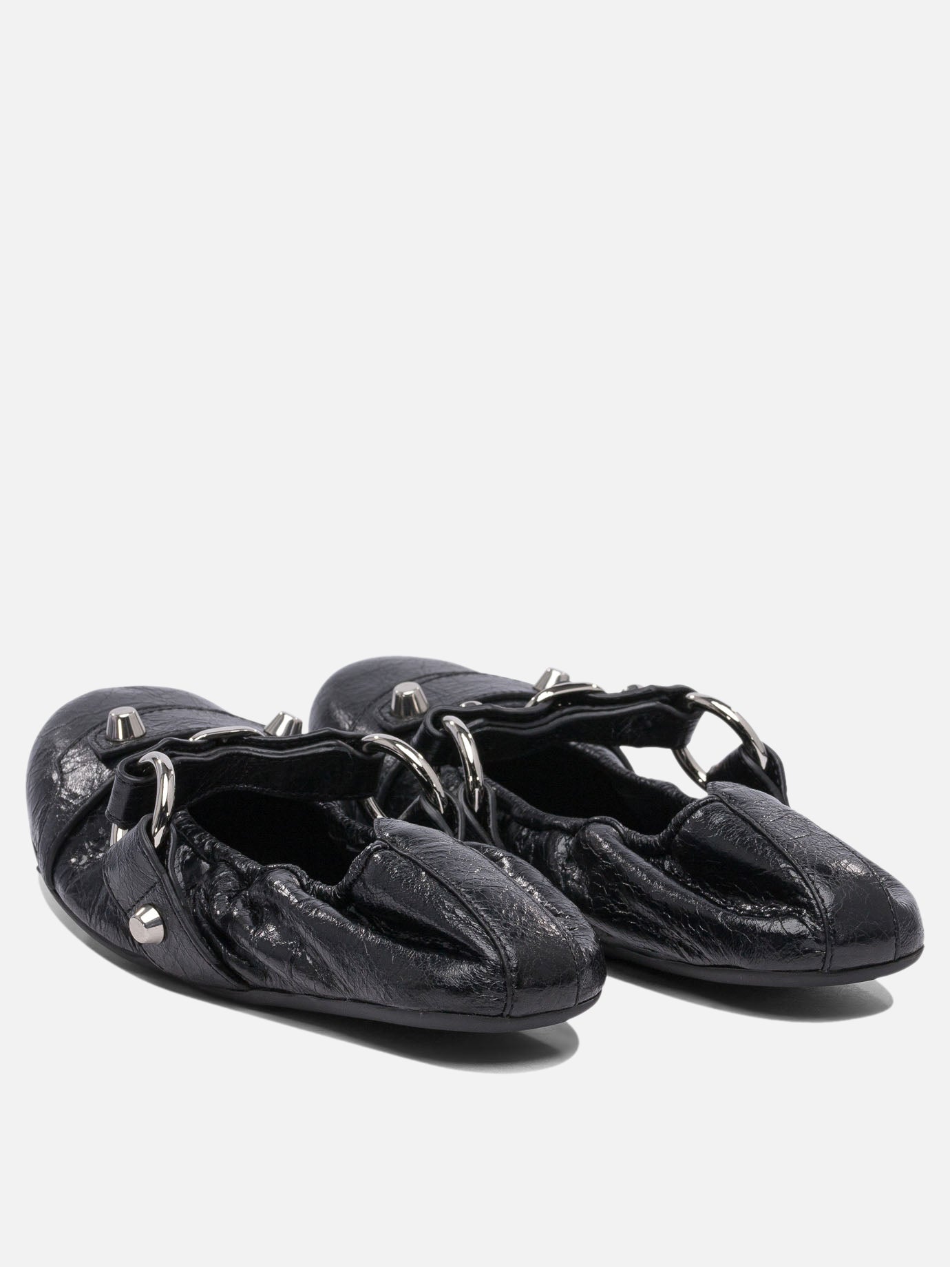 Mary Jane ballet flats 100% lamb leather - 100% rubber  Black - Balenciaga Women | PDP | VIETTI Online Store | Zoom-Modal_4
