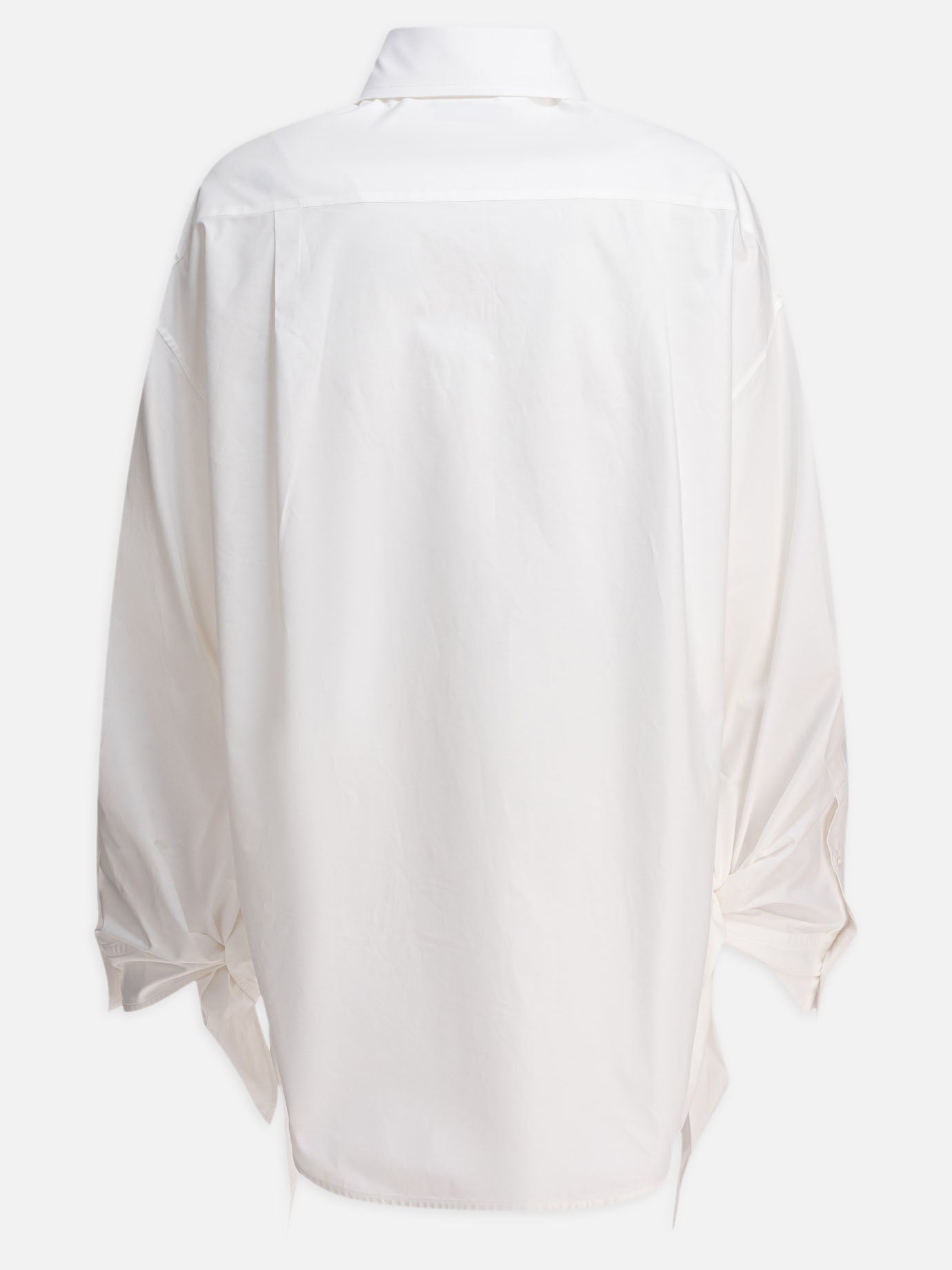Balenciaga Flared shirt 15311115_2 White thumbnail_2