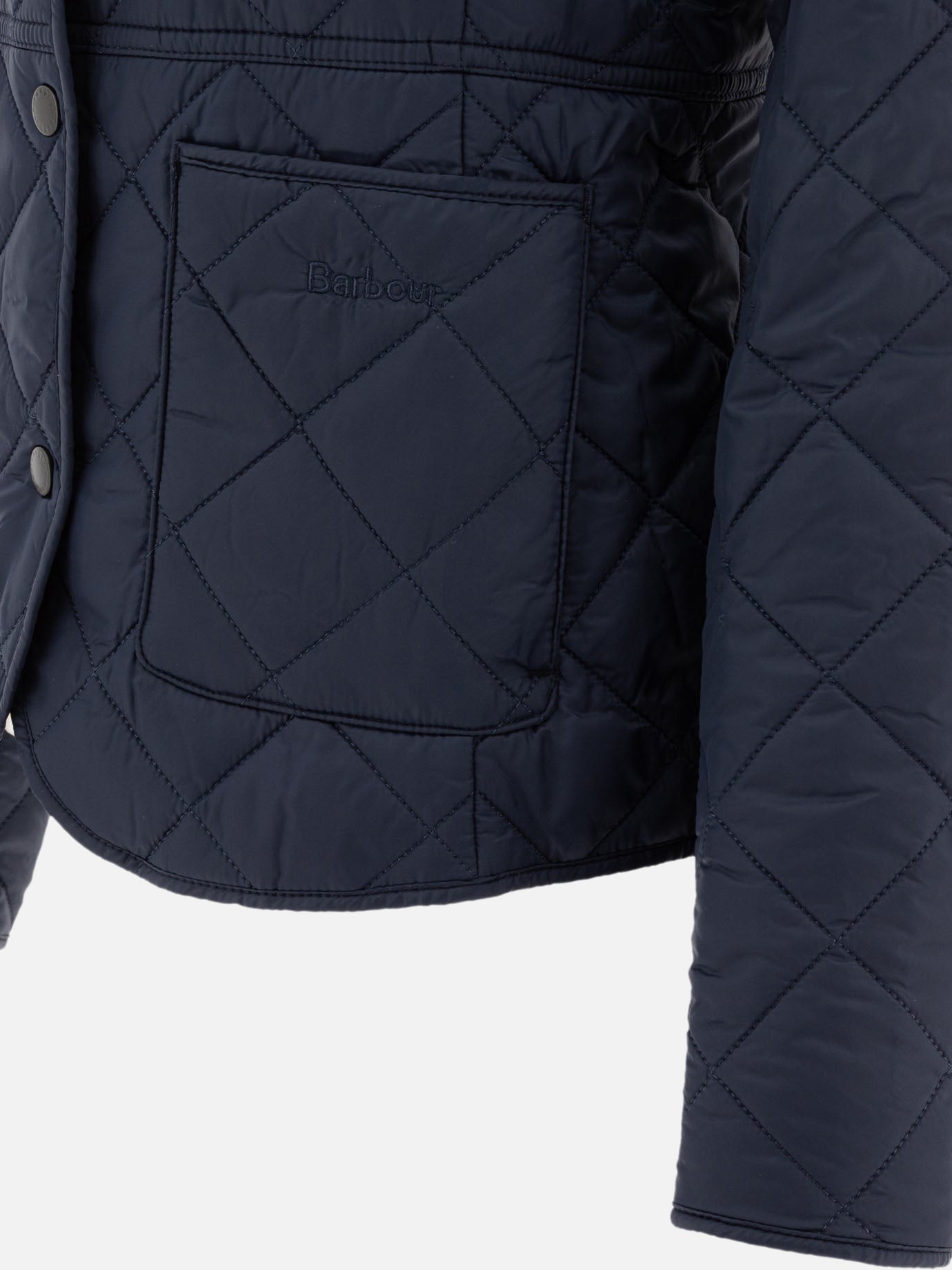Quilted & Utility Jackets Solid colour  Blue - Barbour Women | PDP | VIETTI Online Store | thumbnail_4