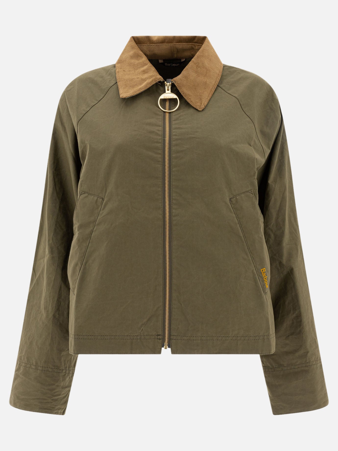 Giacche leggere & Trapuntate Solid colour  Verde - Barbour Donna | PDP | VIETTI Online Store | Zoom-Modal

