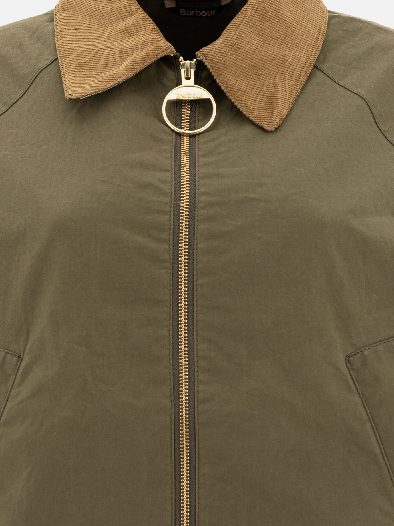 Giacche leggere & Trapuntate Solid colour  Verde - Barbour Donna | PDP | VIETTI Online Store | Zoom-Modal_3
