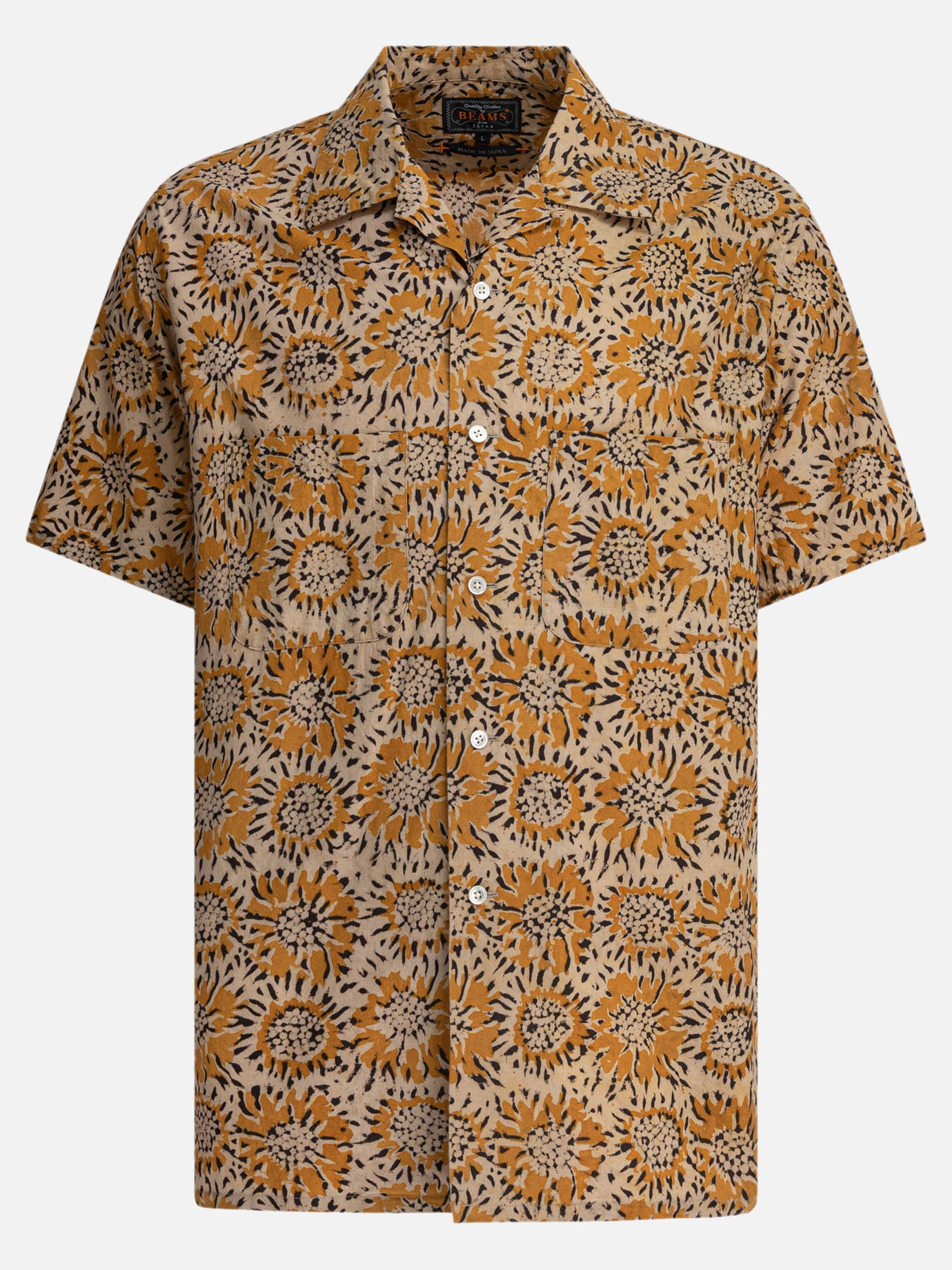 Casual shirts Floral  Yellow - Beams Plus Men | PDP | VIETTI Online Store | Zoom-Modal
