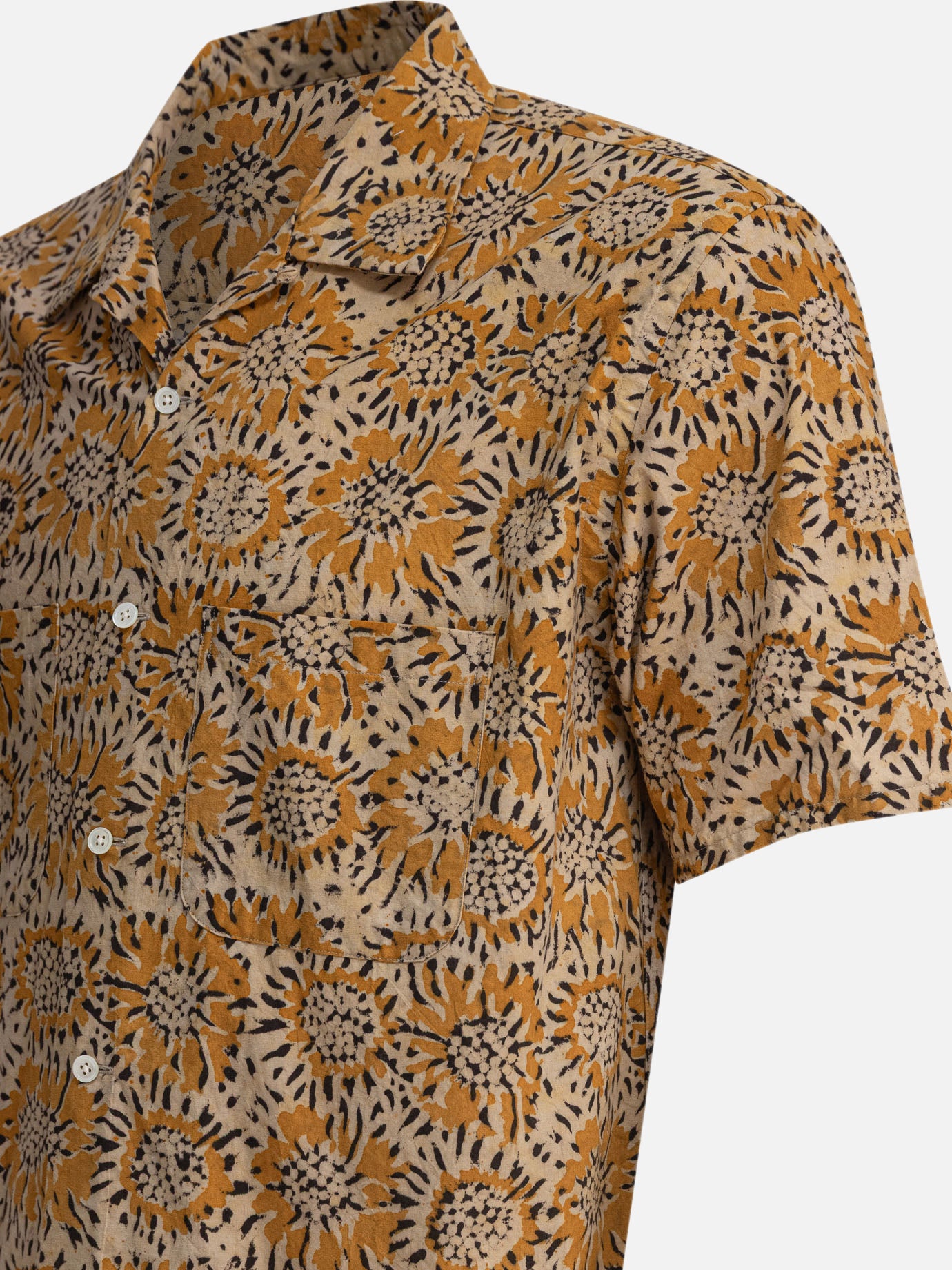Casual shirts Floral  Yellow - Beams Plus Men | PDP | VIETTI Online Store | thumbnail_4