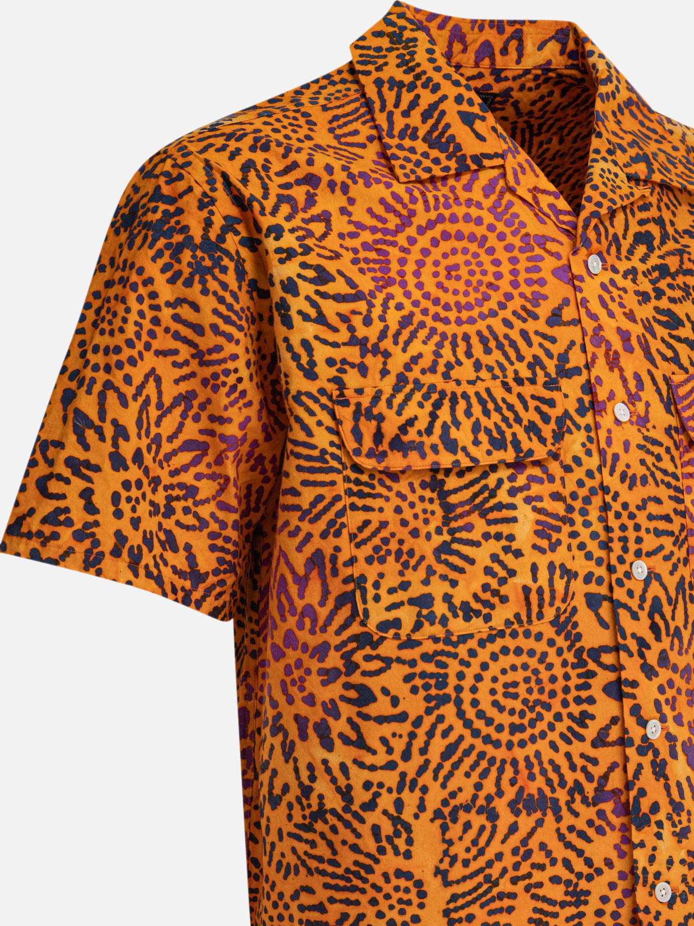 Casual shirts Print  Orange - Beams Plus Men | PDP | VIETTI Online Store | thumbnail_4