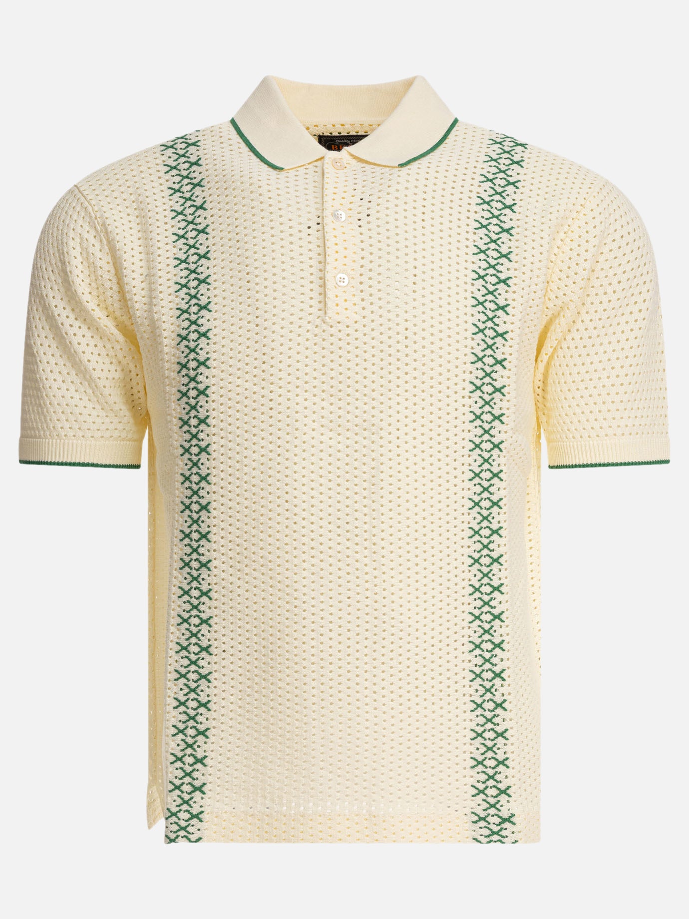 Beams Plus Polo traforata 14973153_XL White thumbnail_1