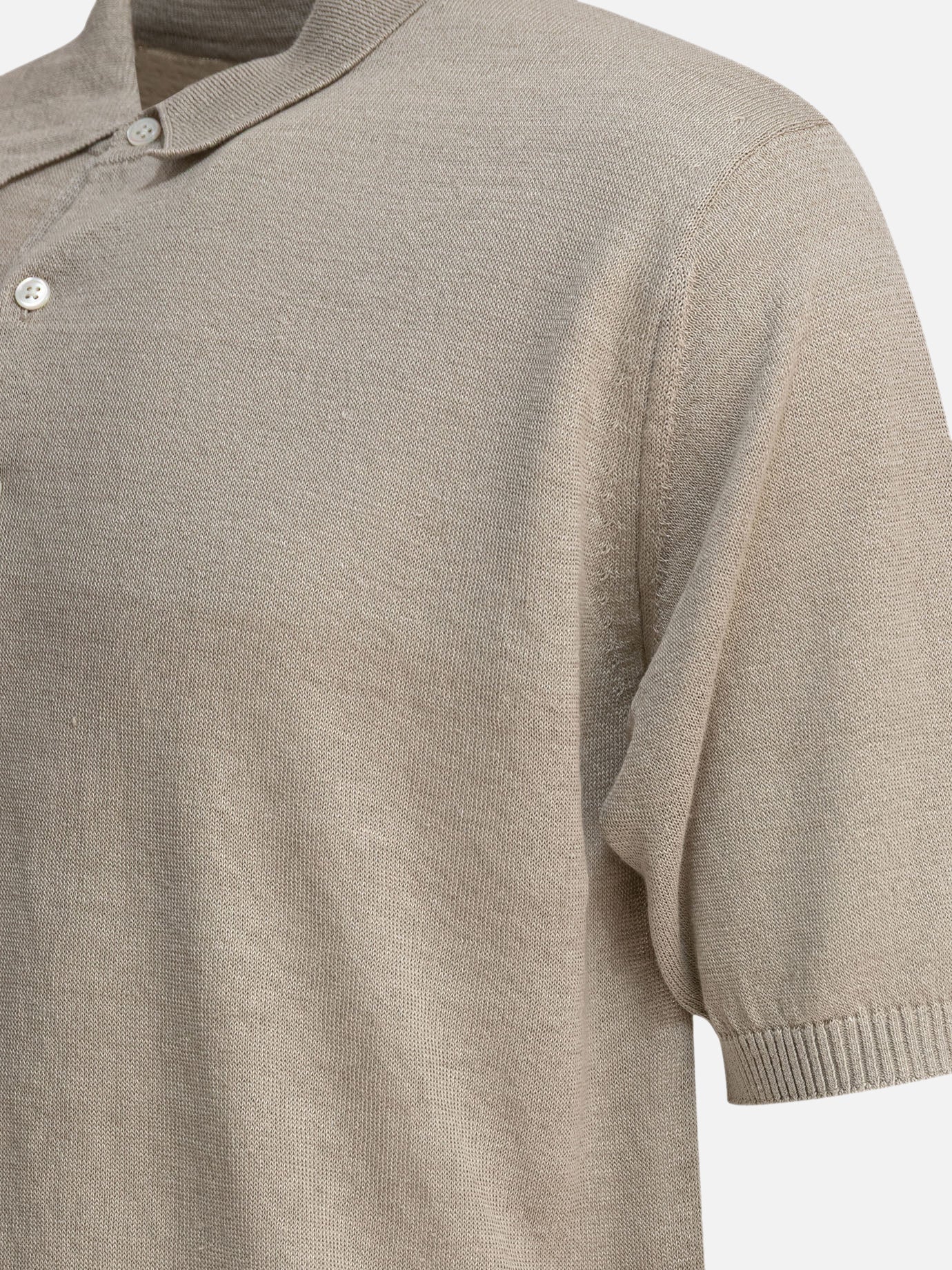 Polo shirts with buttons Solid colour  Grey - Beams Plus Men | PDP | VIETTI Online Store | thumbnail_4