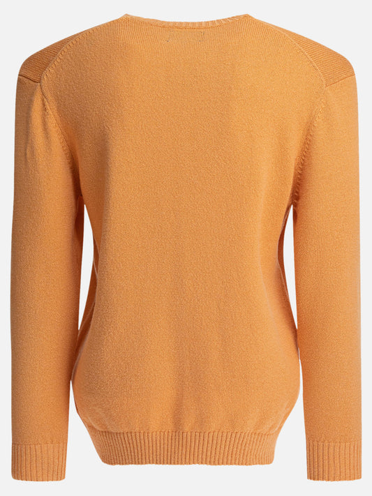 Crewneck sweaters Solid colour  Orange - Beams Plus Men | PLP | VIETTI Online Store | 2

