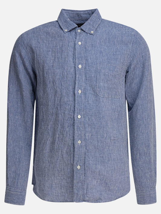 Crewneck sweaters Solid colour  Light blue - Beams Plus Men | PLP | VIETTI Online Store | 2
