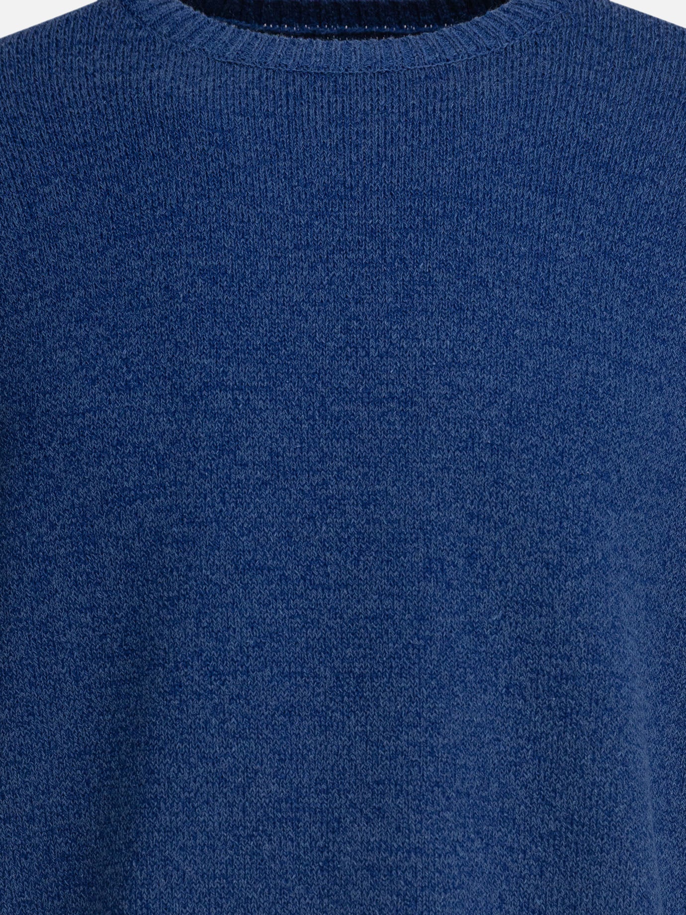 Maglioni girocollo Solid colour  Blu - Beams Plus Uomo | PDP | VIETTI Online Store | thumbnail_3
