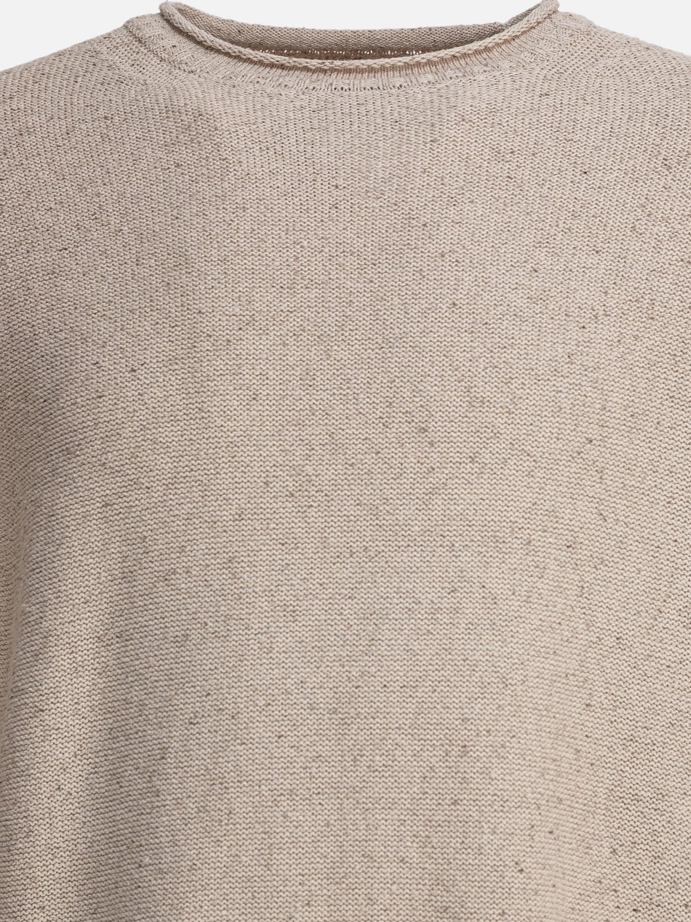 Crewneck sweaters Solid colour  Beige - Beams Plus Men | PDP | VIETTI Online Store | thumbnail_3