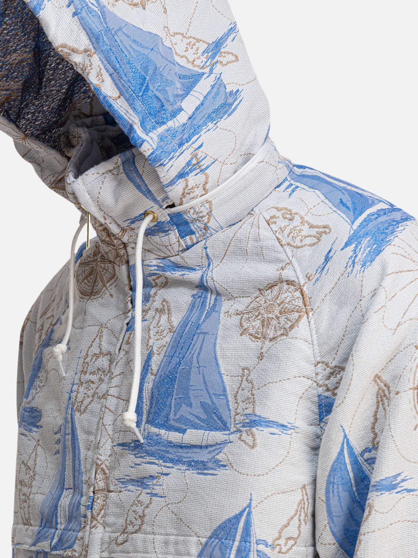 Beams Plus &quot;Navy&quot; jacket 13492625_S Light blue thumbnail_4