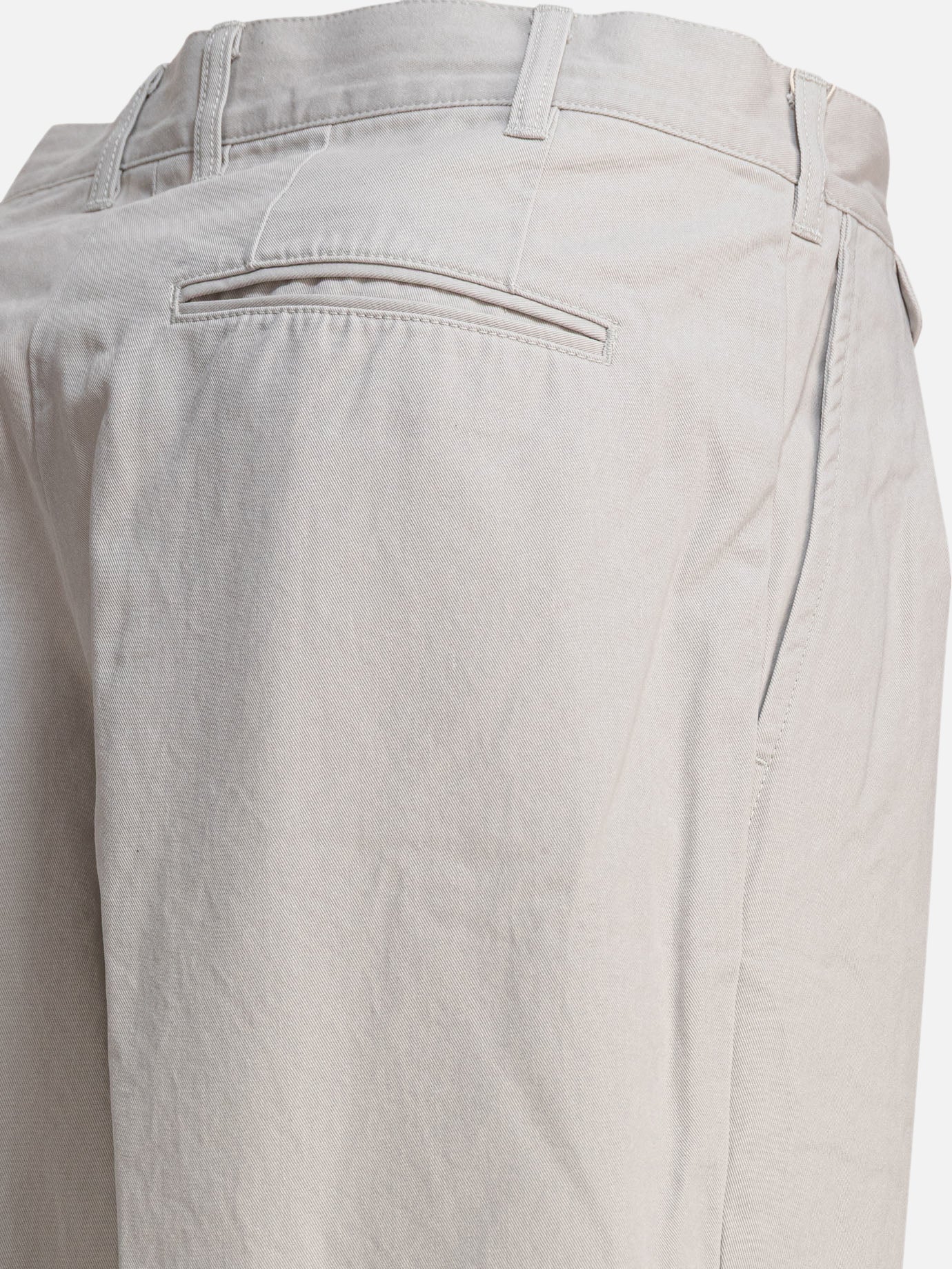 Pantaloni casual Solid colour  Grigio - Beams Plus Uomo | PDP | VIETTI Online Store | Zoom-Modal_4
