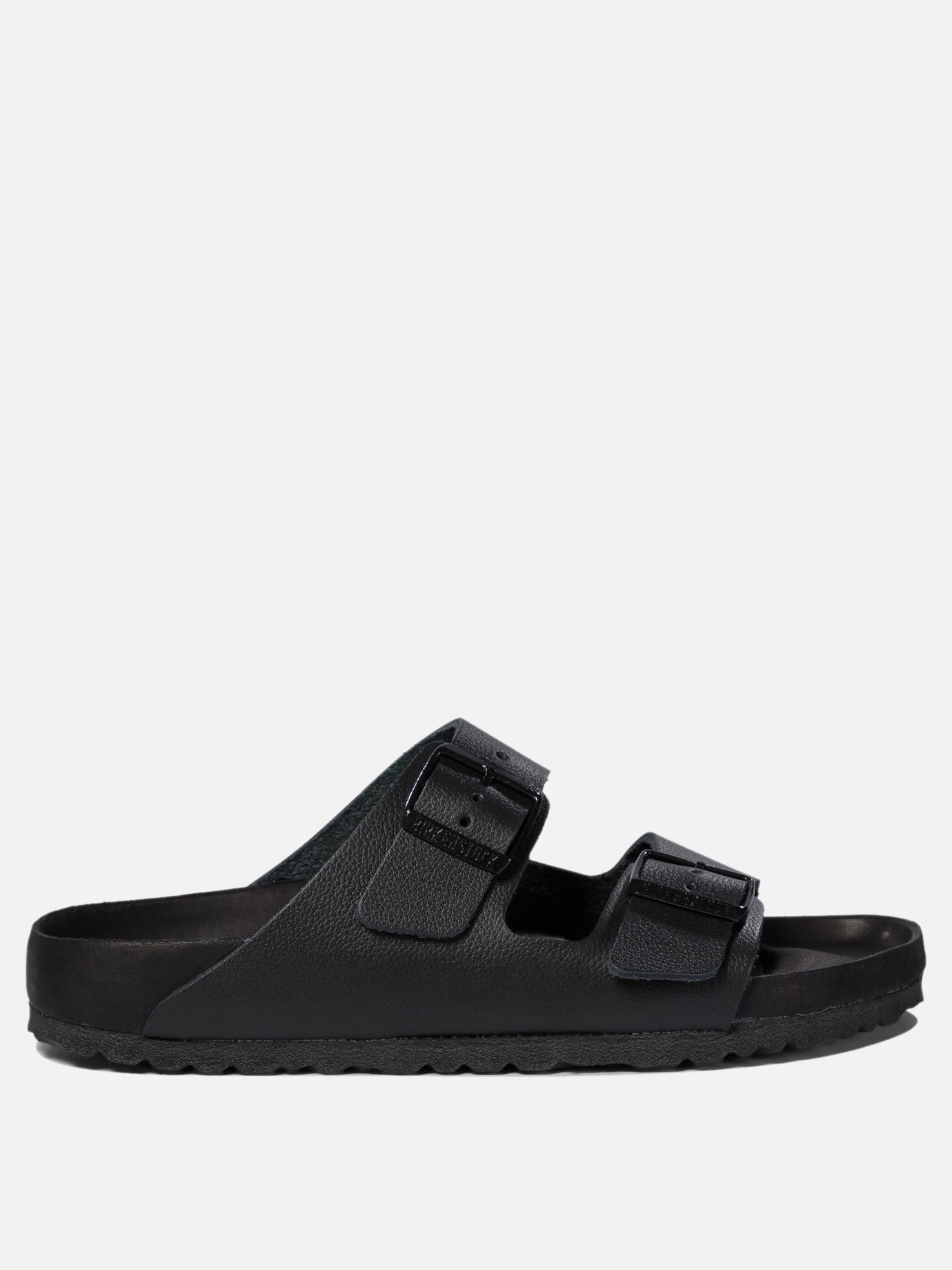 Slides 100% leather - 100% eva  Nero - Birkenstock Uomo | PDP | VIETTI Online Store | thumbnail