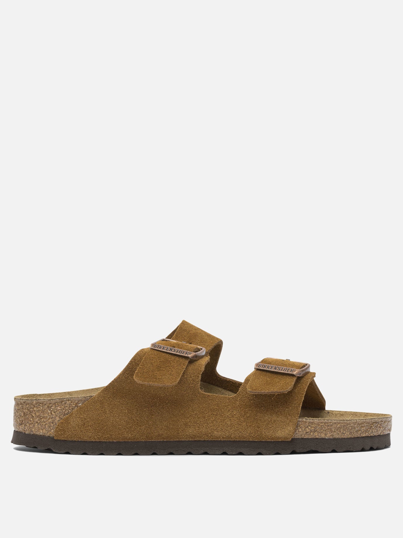 Sandali casual 100% suede - 100% EVA  Marrone - Birkenstock Uomo | PDP | VIETTI Online Store | Zoom-Modal
