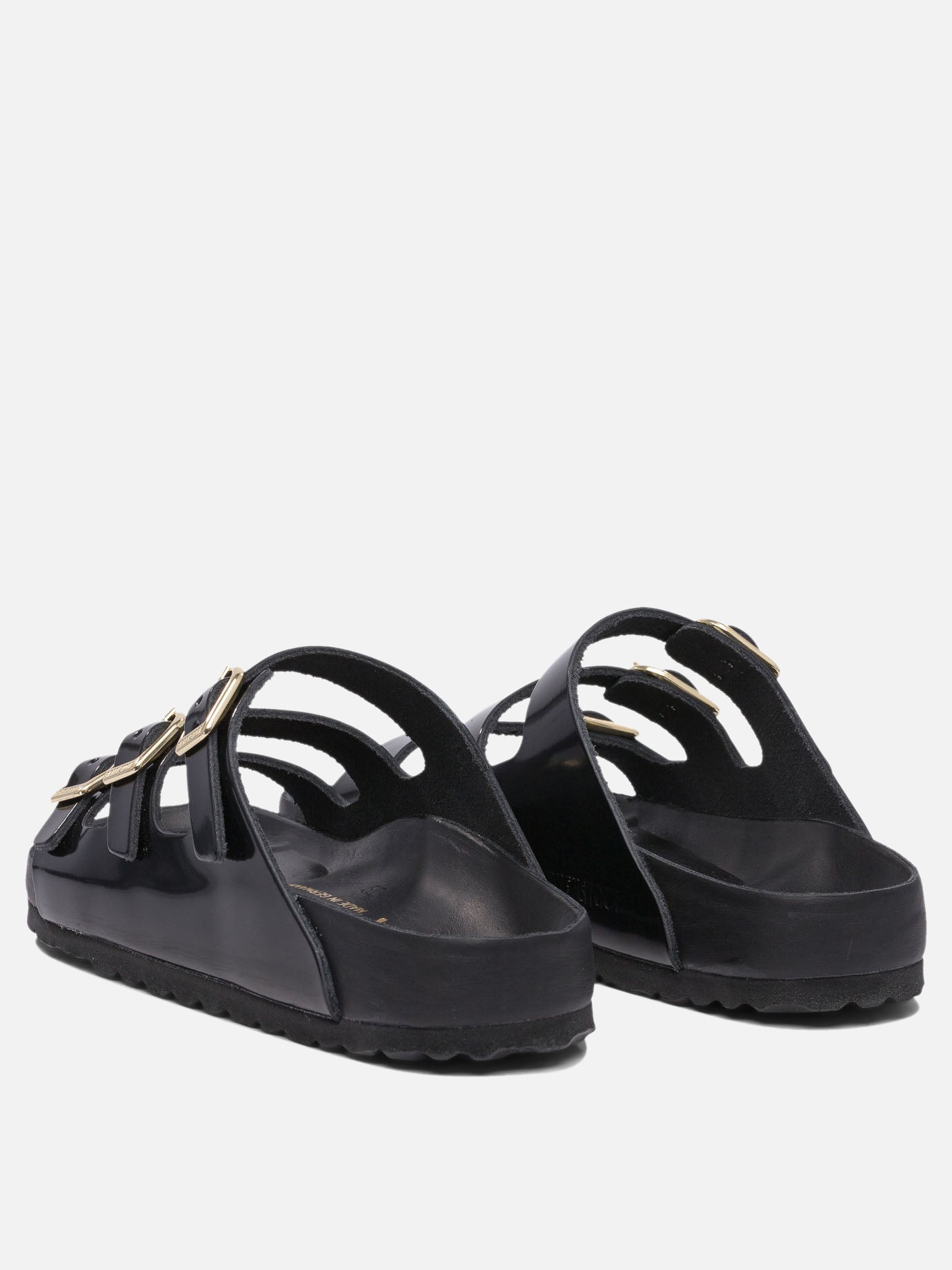 Flat sandals 100% leather - 100% eva  Black - Birkenstock Women | PDP | VIETTI Online Store | thumbnail_4