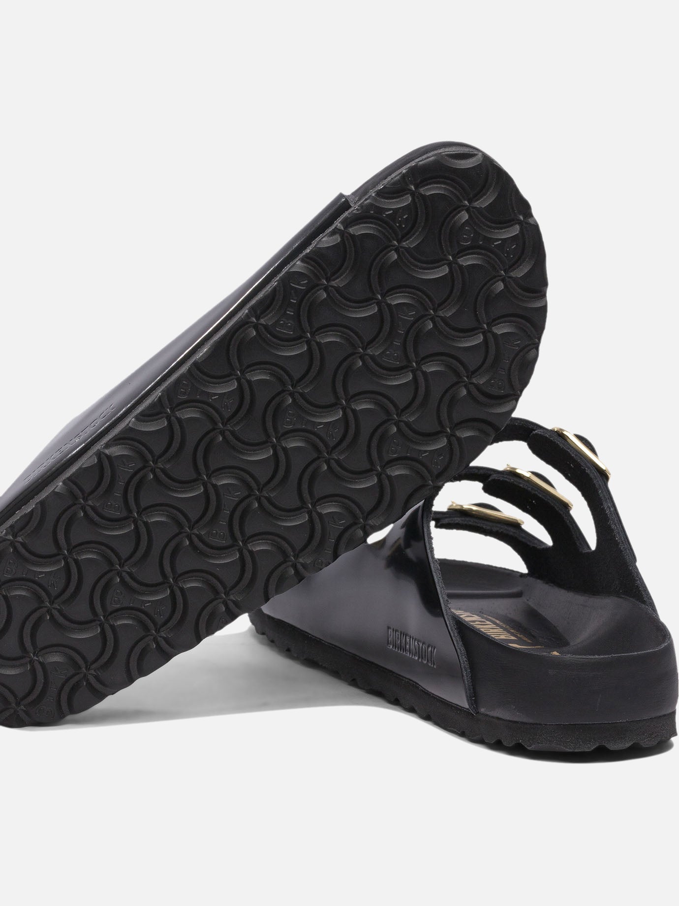 Flat sandals 100% leather - 100% eva  Black - Birkenstock Women | PDP | VIETTI Online Store | thumbnail_5