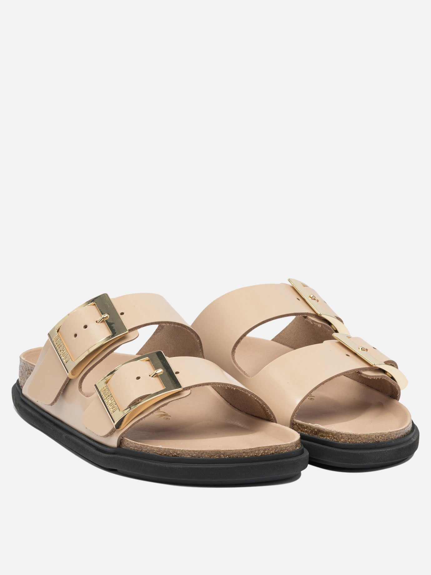 Flat sandals 100% leather - 100% eva  Beige - Birkenstock Women | PDP | VIETTI Online Store | thumbnail_2