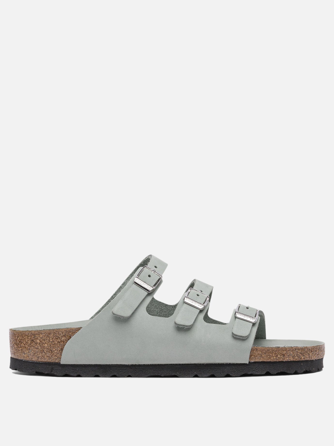 Flat sandals 100% leather - 100% eva  Green - Birkenstock Women | PDP | VIETTI Online Store | Zoom-Modal
