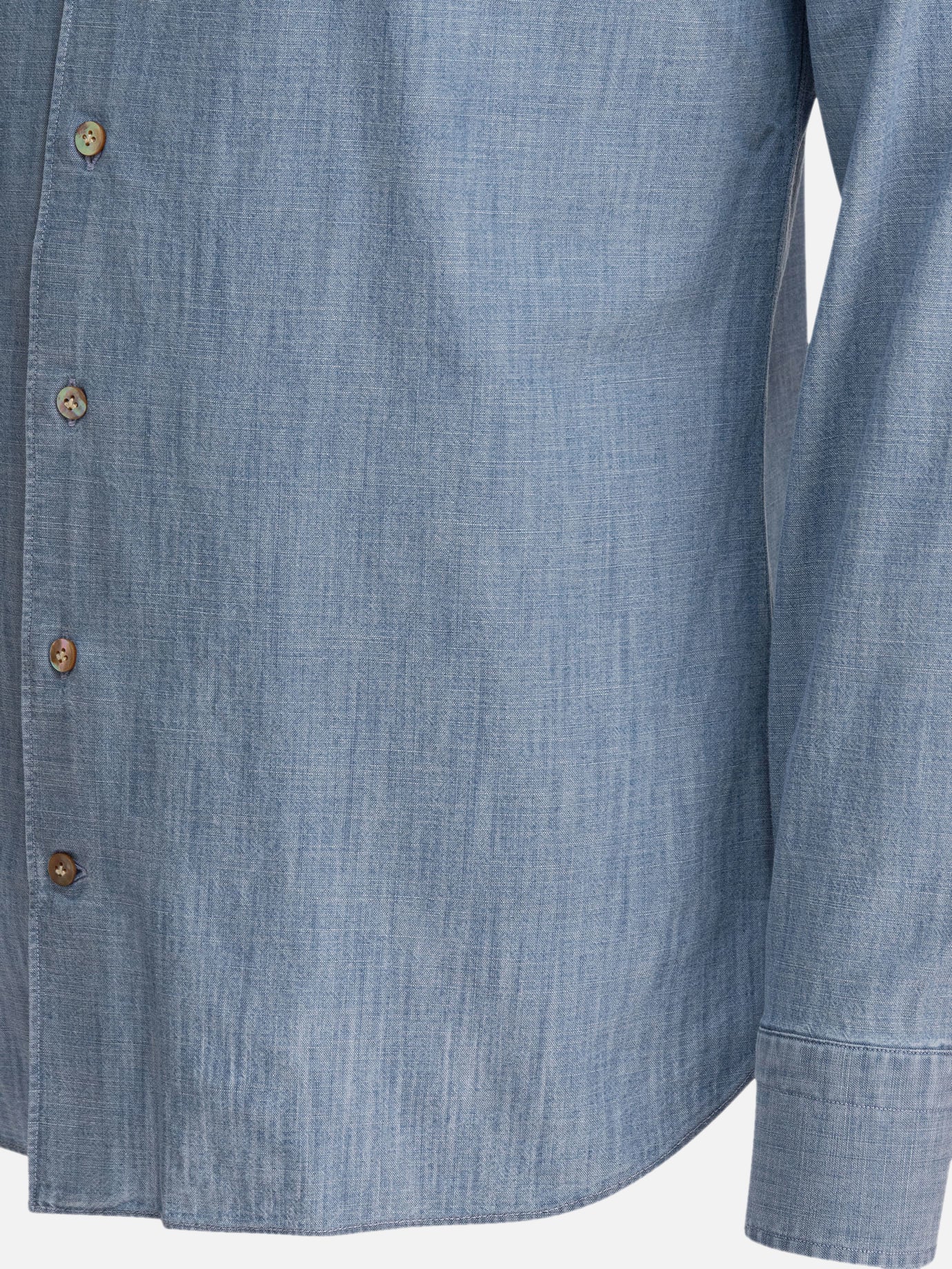 Casual shirts Solid colour  Light blue - Borriello Men | PDP | VIETTI Online Store | Zoom-Modal_4
