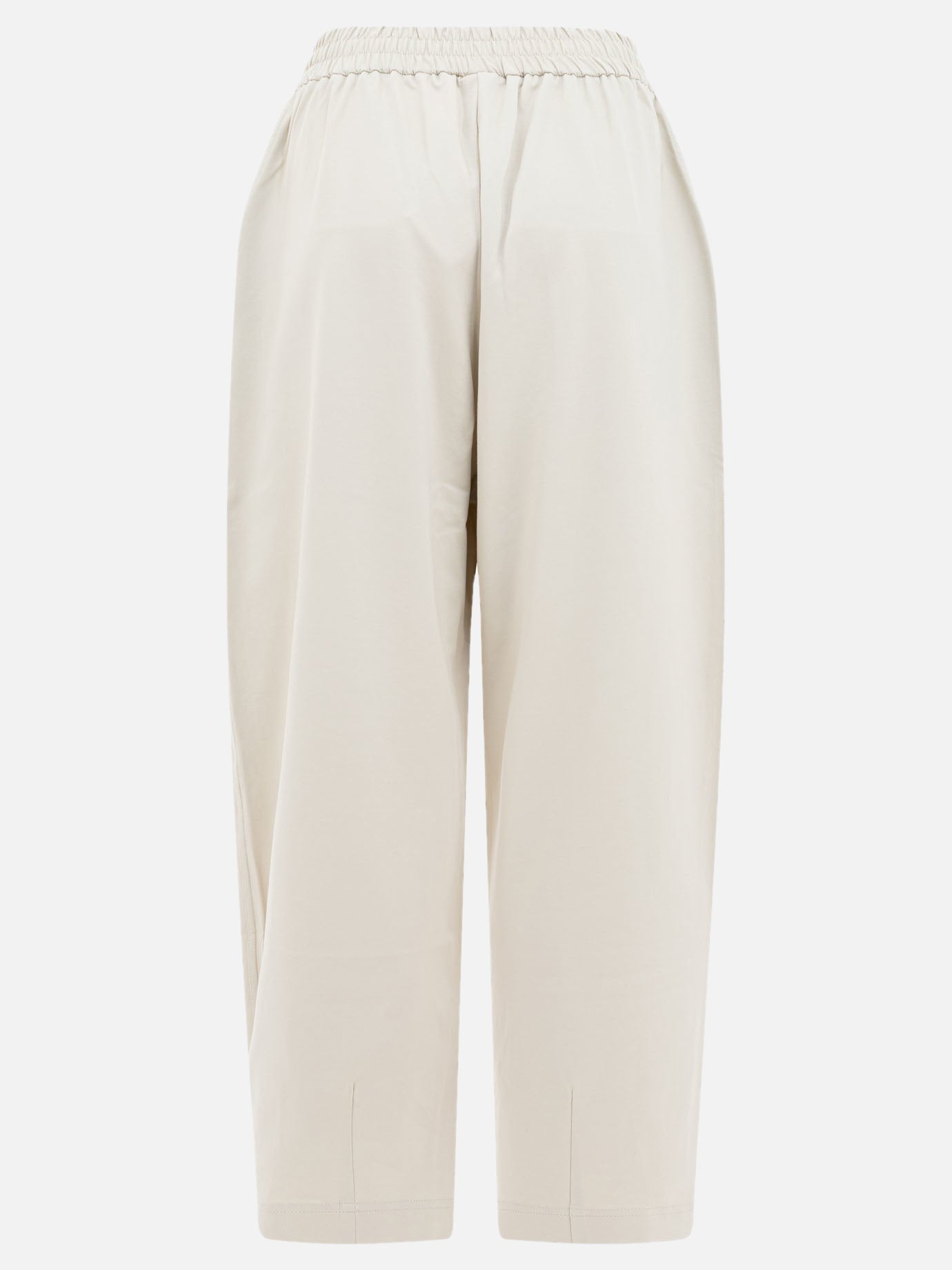Pantaloni sportivi Solid colour  Bianco - Brunello Cucinelli Donna | PDP | VIETTI Online Store | thumbnail_2