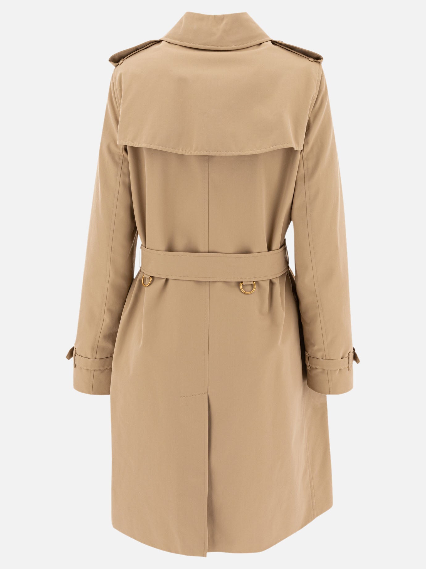 Raincoats & Trench coats Solid colour  Beige - Burberry Women | PDP | VIETTI Online Store | thumbnail_2