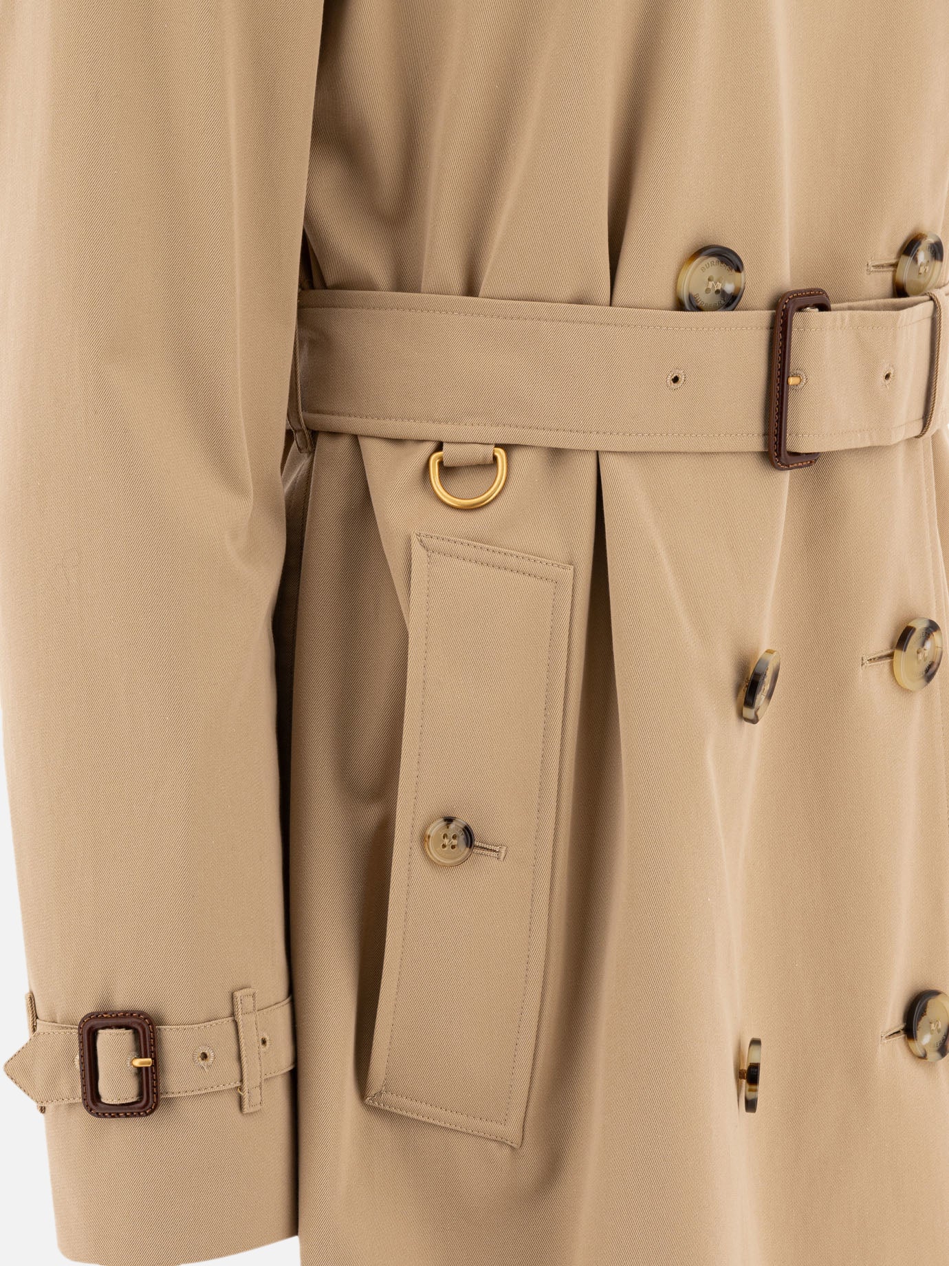 Raincoats & Trench coats Solid colour  Beige - Burberry Women | PDP | VIETTI Online Store | thumbnail_4