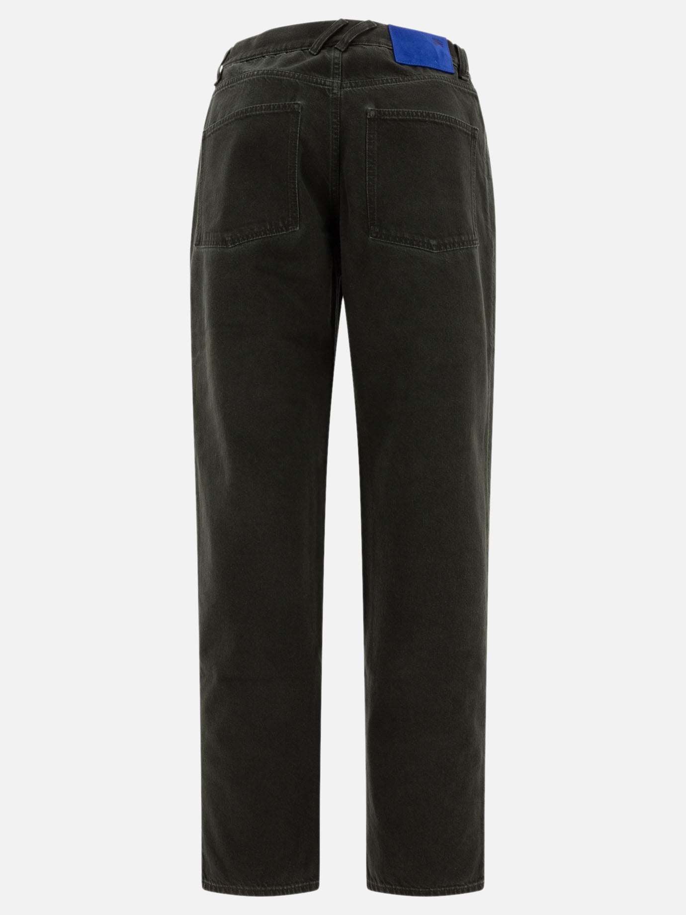 Jeans a gamba dritta Denim  Nero - Burberry Uomo | PDP | VIETTI Online Store | thumbnail_2
