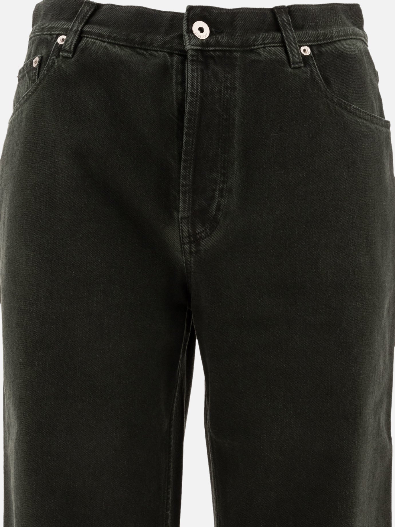 Jeans a gamba dritta Denim  Nero - Burberry Uomo | PDP | VIETTI Online Store | thumbnail_3