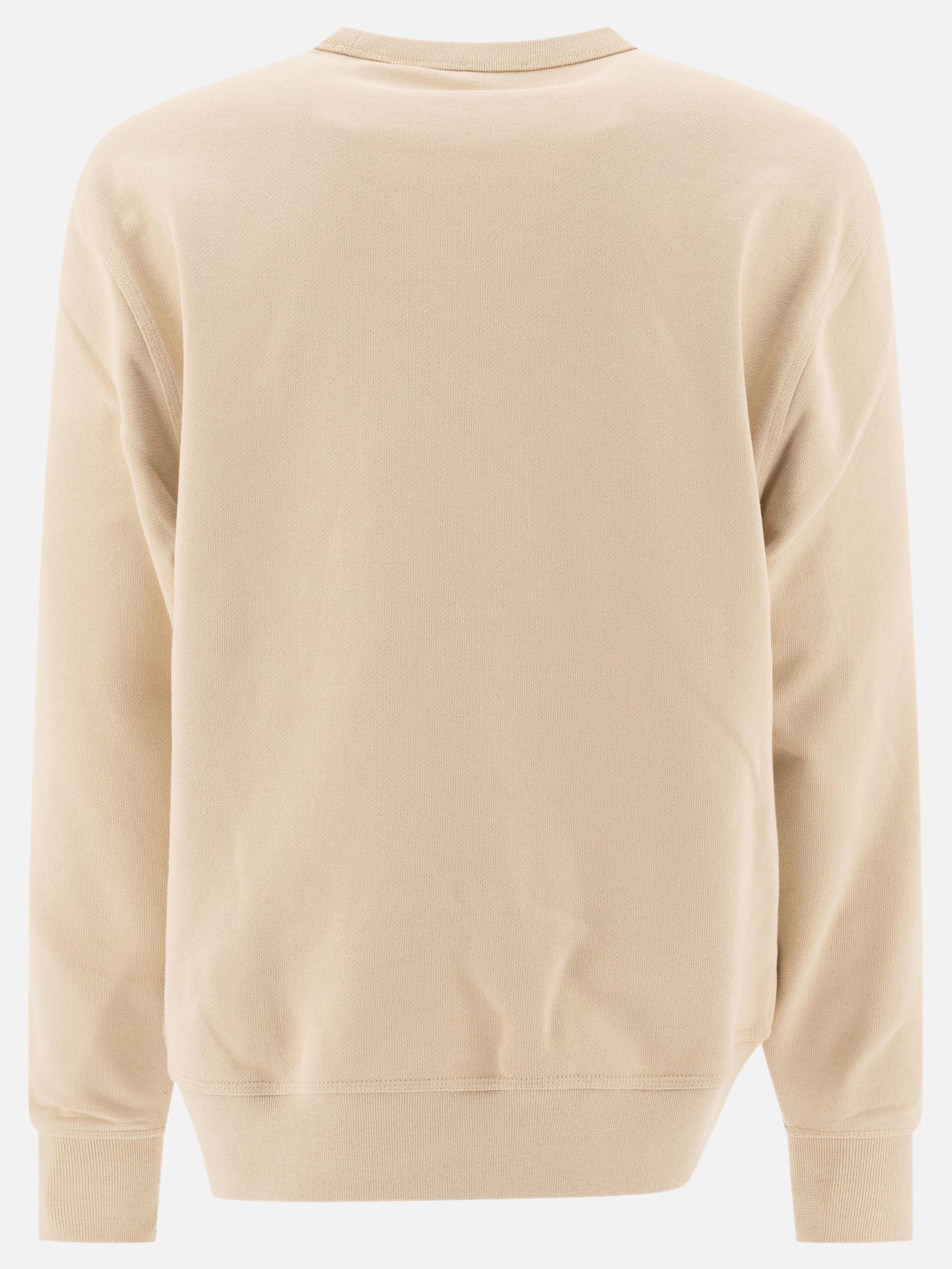 Burberry Felpa gircollo con dettaglio Check 15812019_M Beige thumbnail_2