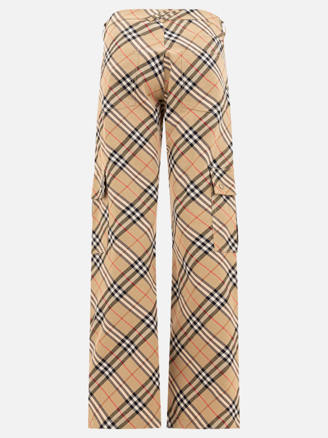 Burberry "Check" cargo trousers Beige