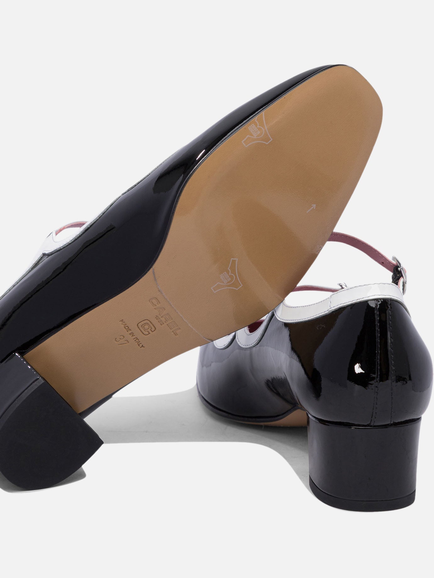 Mary Jane 100% calf leather - 100% calf leather  Nero - Carel Donna | PDP | VIETTI Online Store | Zoom-Modal_5
