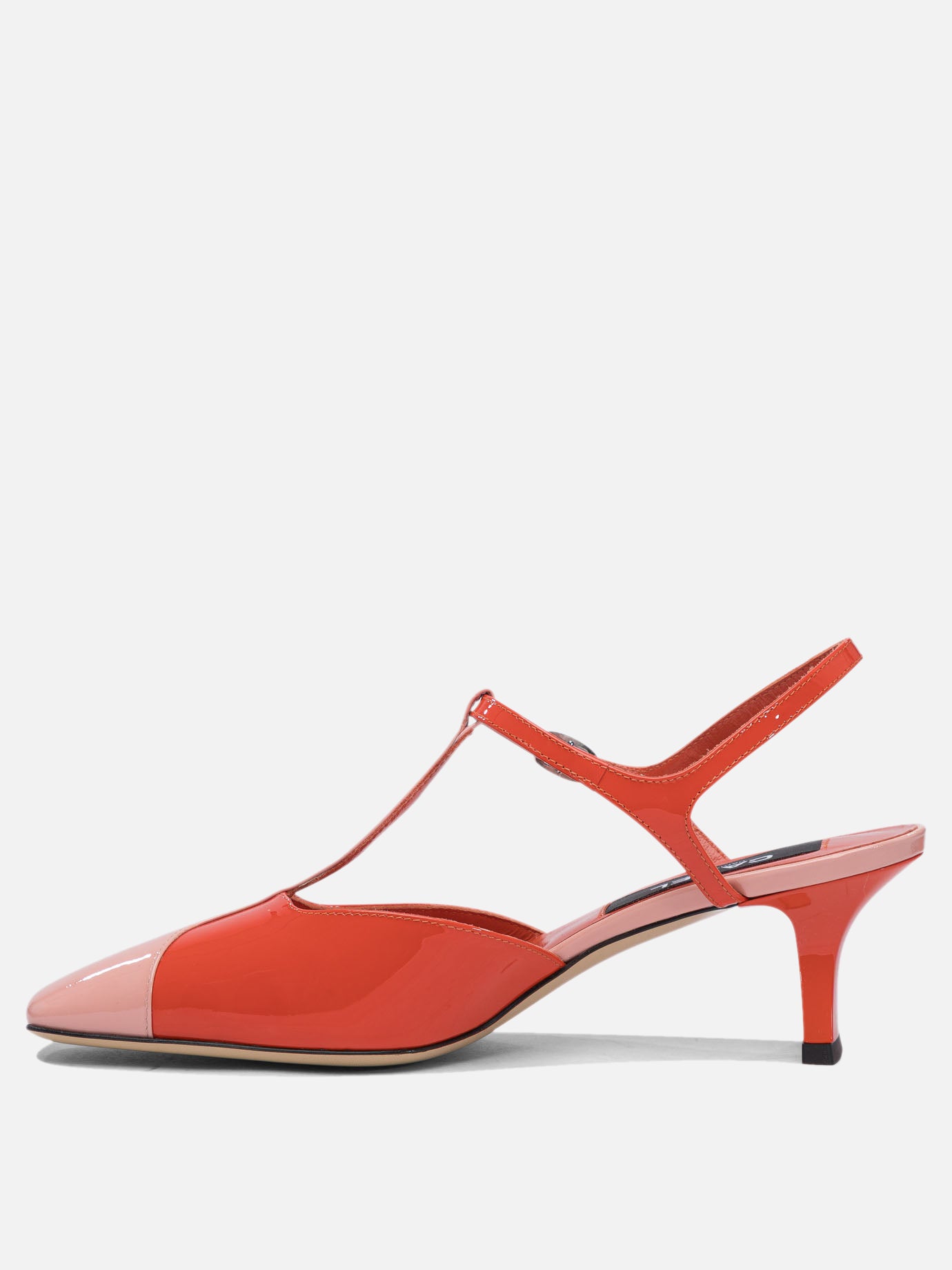 Sandali con tacco 100% calf leather - 100% calf  Rosso - Carel Donna | PDP | VIETTI Online Store | thumbnail_3