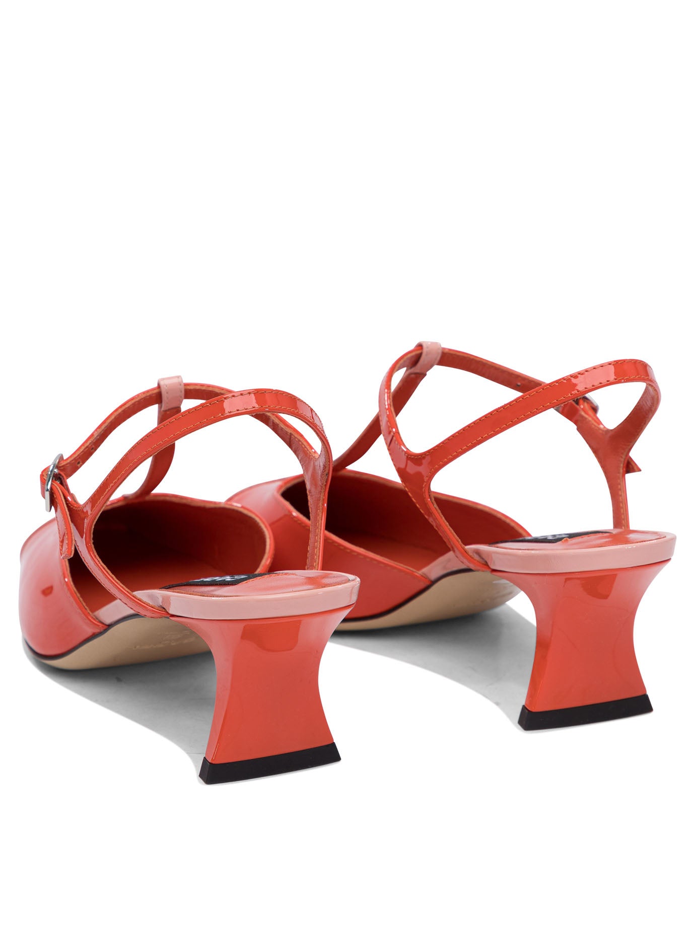 Sandali con tacco 100% calf leather - 100% calf  Rosso - Carel Donna | PDP | VIETTI Online Store | Zoom-Modal_4
