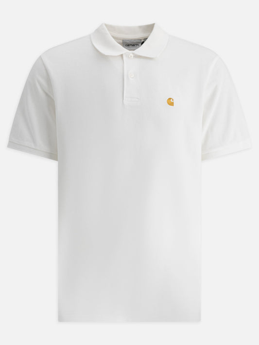 Carhartt WIP Polo "S/S Chase Pique" 13108309_S White 1
