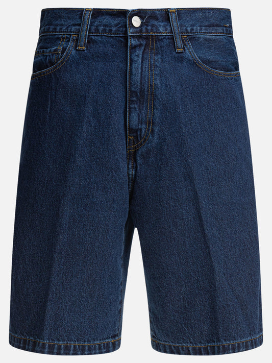 Short cinque tasche Denim  Blu - Carhartt WIP Uomo | PLP | VIETTI Online Store 
