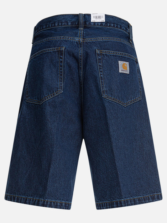 Short cinque tasche Denim  Blu - Carhartt WIP Uomo | PLP | VIETTI Online Store | 2
