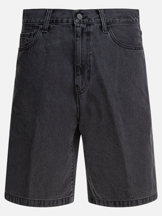 Short cinque tasche Denim  Nero - Carhartt WIP Uomo | PLP | VIETTI Online Store 
