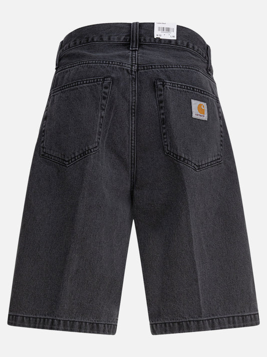 Short cinque tasche Denim  Nero - Carhartt WIP Uomo | PLP | VIETTI Online Store | 2
