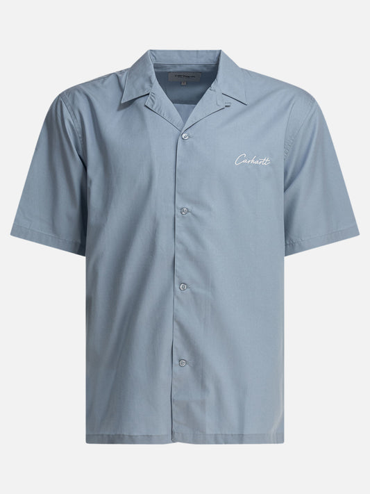 Carhartt WIP Camicia "S/S Delray" 12837283_S Light blue 1