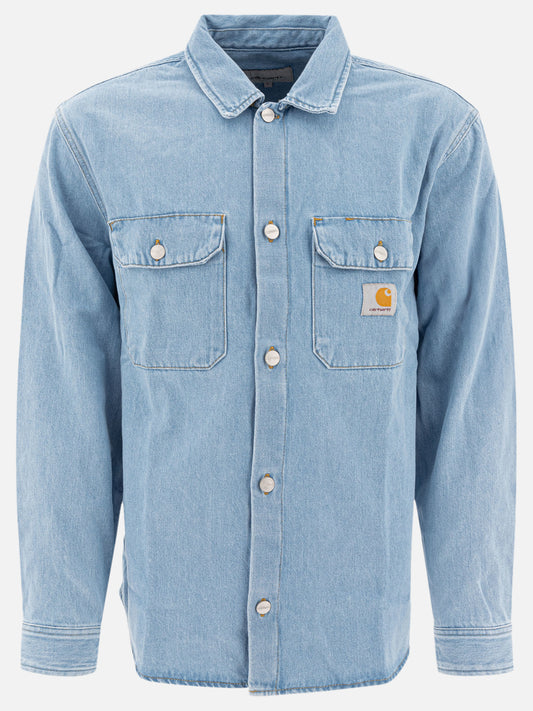 Carhartt WIP "Harvey" overshirt 18273358_M Blue 1