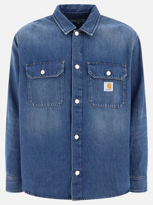 Carhartt WIP "Harvey" overshirt 11249887_M Blue 1
