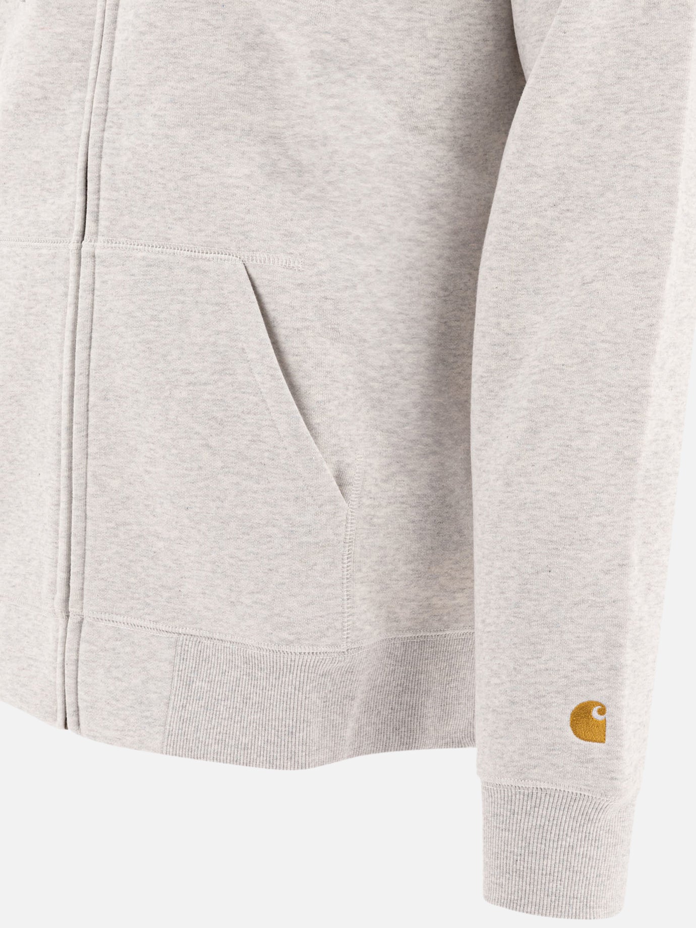 Carhartt WIP "Hooded Chase" hoodie Grey
