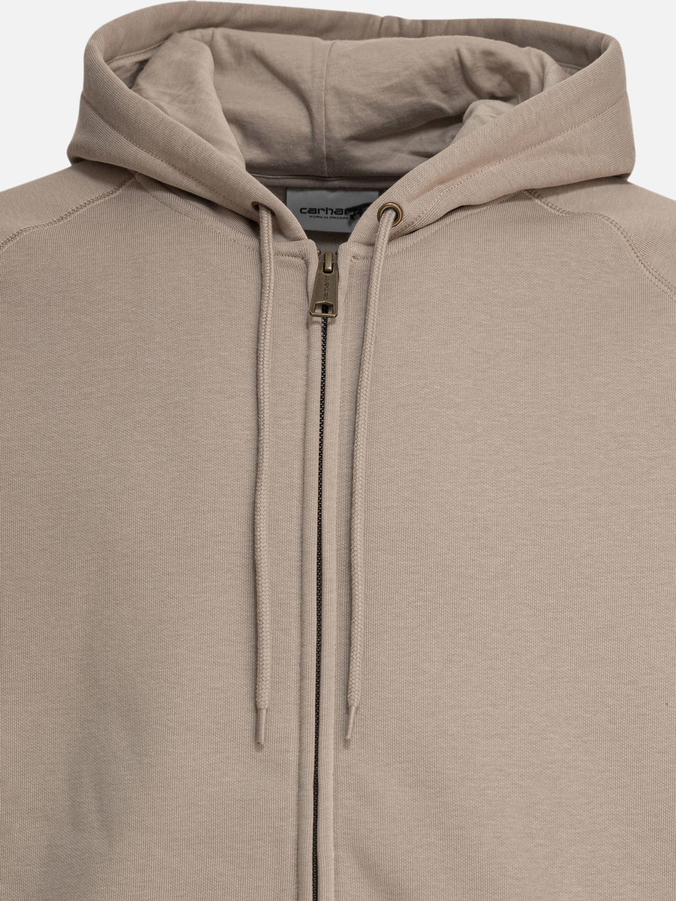 Carhartt WIP "Hooded Chase" hoodie Beige