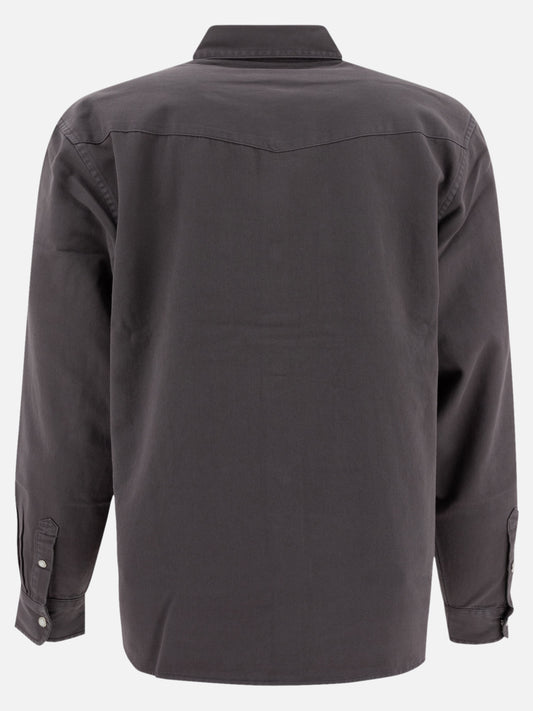 Carhartt WIP Camicia "L/S Santa Fe" 17590580_S Grey 2