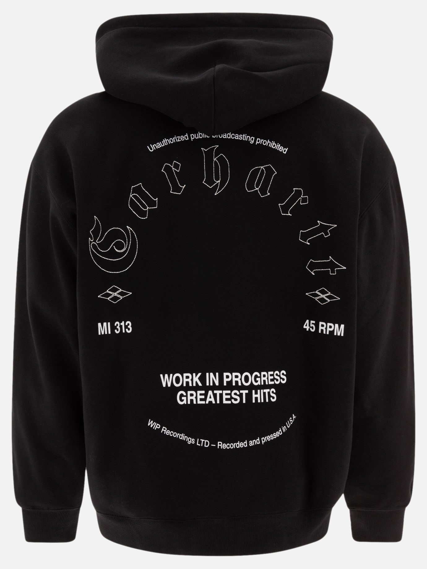 Carhartt WIP "Hooded Greatest Hits" hoodie Black