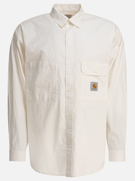Carhartt WIP Camicia "L/S Irwin" 11109653_S Beige 1