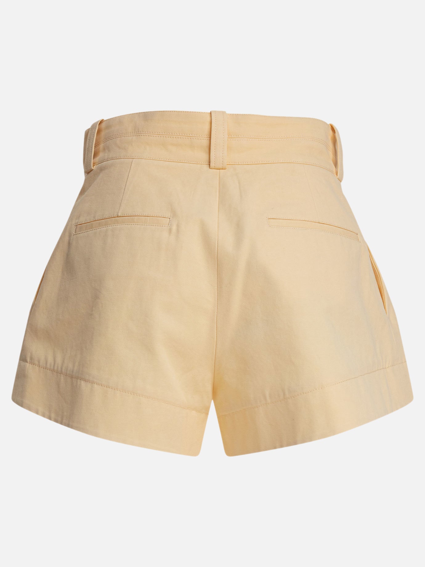 Chloé Mini shorts a vita alta 16586329_36 Beige thumbnail_2