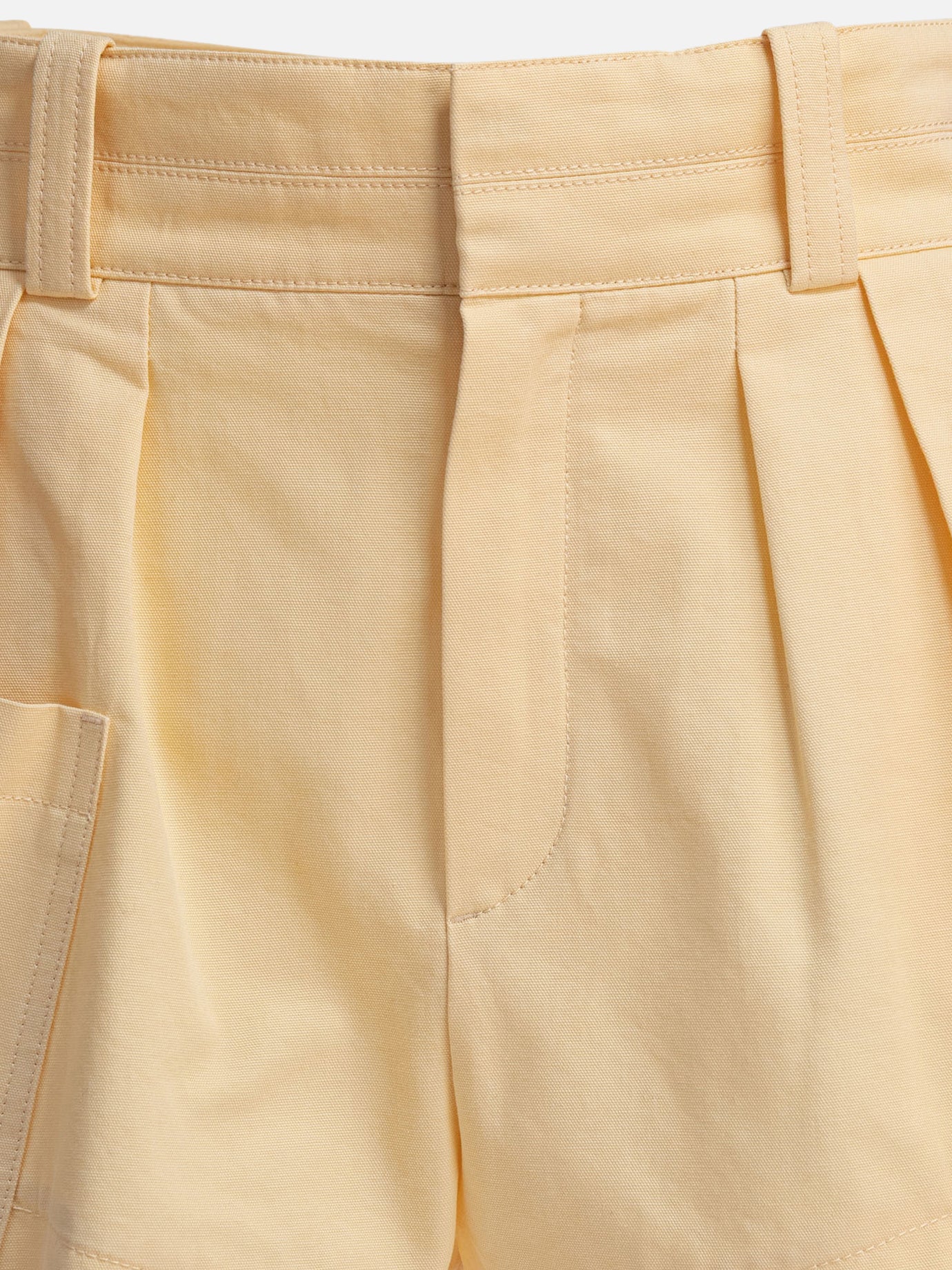 Chloé Mini shorts a vita alta 16586329_36 Beige thumbnail_3