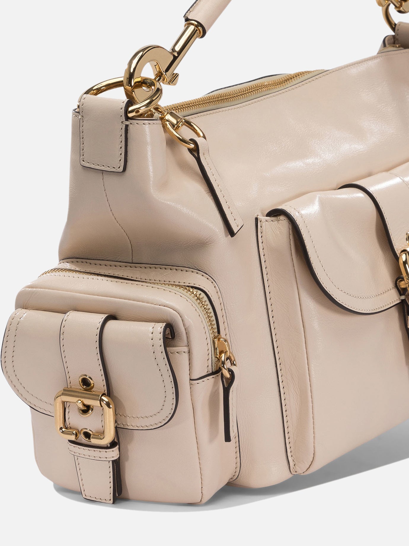 Medium bags Solid colour  Beige - Chloé Women | PDP | VIETTI Online Store | Zoom-Modal_4
